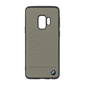 BMW Signature Real Leather Taupe Samsung G965 Galaxy S9 Plus
