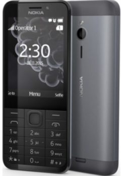 Nokia 230 Dual SIM White Black