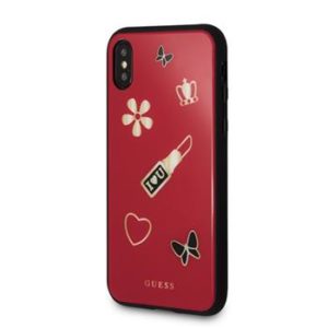 Guess GUHCPXACLSRE Guess Iconic iPhone X Red