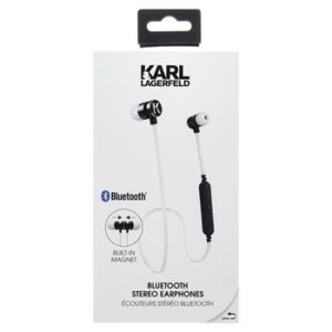CGBTE07 Karl Lagerfeld Bluetooth Stereo Headset White