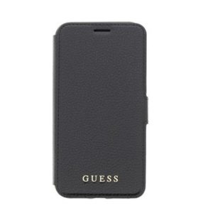 Guess GUFLBKI61IGLBK PU Leather Iridescent iPhone XR Black