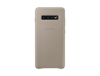 EF-VG975LJE Samsung Leather Cover Gray pro G975 Galaxy S10 Plus
