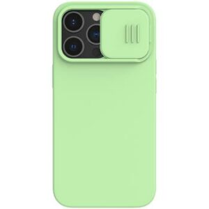 Nillkin CamShield Silky Silikonový Kryt pro iPhone 13 Mint Green