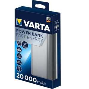 VARTA Power Bank Fast Energy 20000mAh Silver