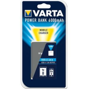 VARTA Power Bank Dual USB 6000mAh