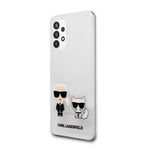 Karl Lagerfeld PC/TPU Karl & Choupette Kryt pro Samsung Galaxy A32 5G Transparent