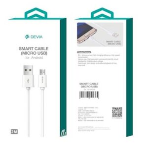 Devia cable Smart USB/micro 2m 2,1A White