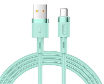 Joyroom S-1224N2 Silicone USB-C Data Cable 1.2m Green