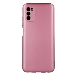 Metallic Silicone zadní kryt Xiaomi Redmi Note 9s/Pro Pink