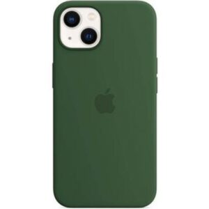 MM263ZM/A Apple Silikonový Kryt Magsafe  iPhone 13 Clover Green