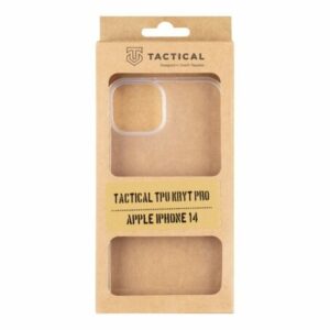 Tactical TPU Kryt pro Apple iPhone 14 Transparent