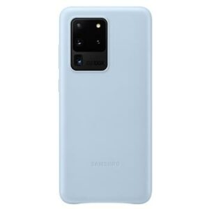 EF-VG988LLE Samsung Galaxy S20 Ultra Kožený Kryt Blue