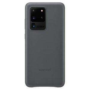 EF-VG988LJE Samsung Galaxy S20 Ultra Kožený Kryt Gray