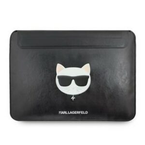 Karl Lagerfeld Choupette Head Embossed Computer Sleeve 16″ Black