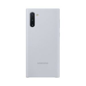 SAMSUNG Silicone Cover zadní kryt pro Samsung Galaxy Note 10 stříbrná