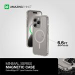 AMAZING THING kryt iPhone 15 Pro MINIMAL MAGSAFE 6.6FT IP156.1PMMINGY Titan